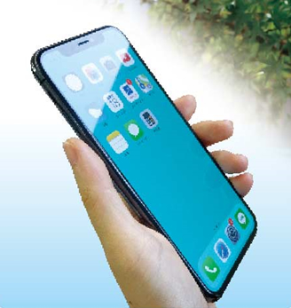 スマホキーパー 独自の技術で、スマホを擦り傷から守ります。