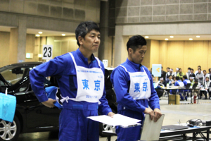 第21回全日本自動車整備技能競技大会の様子